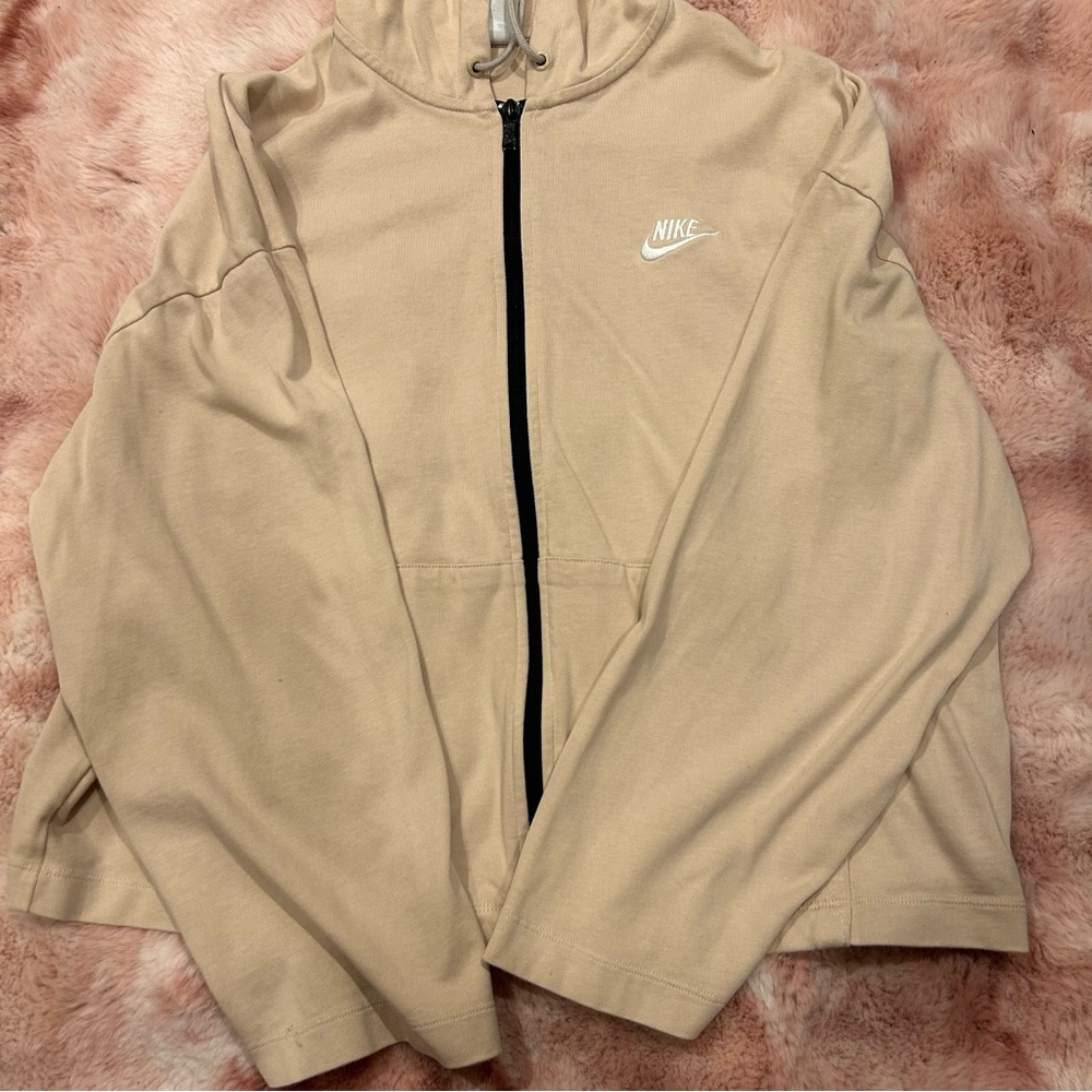 Nike Tan Bomber Jacket